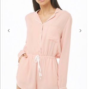 Sleep Romper Pink Size S